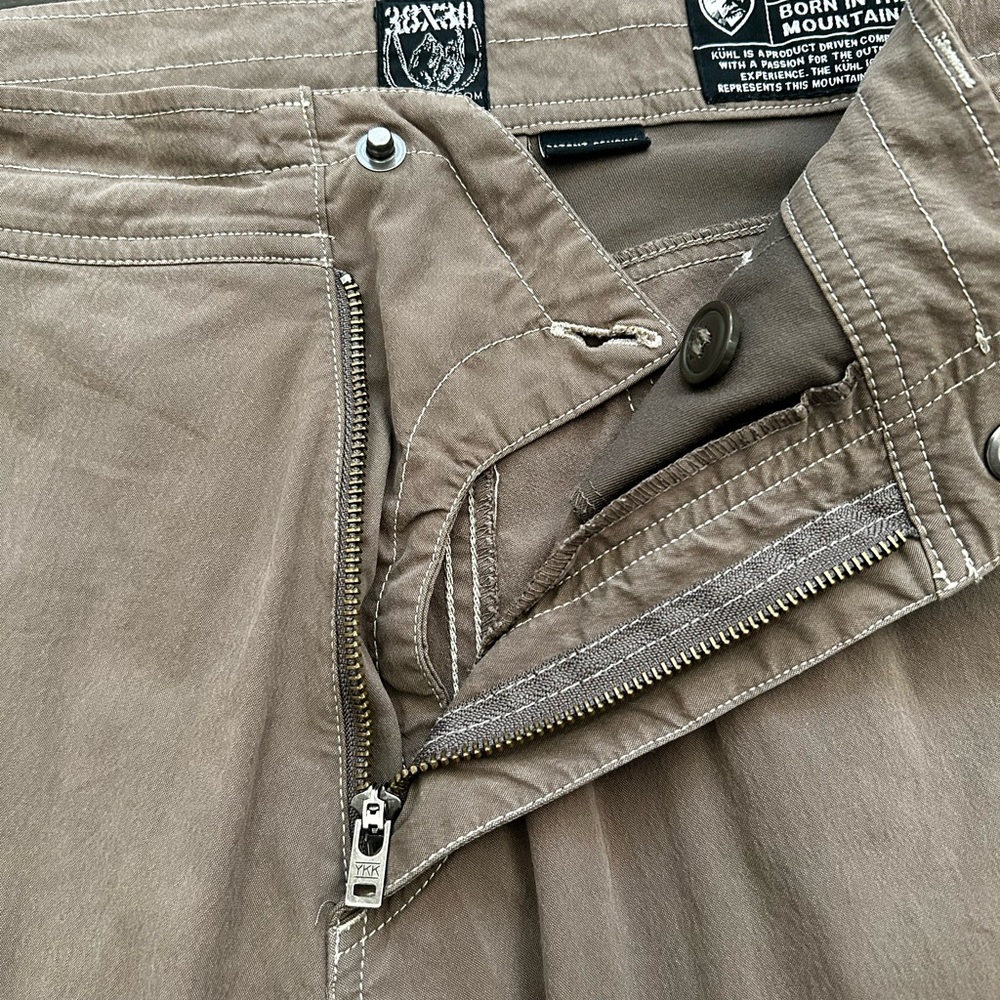 KUHL Pants Mens 38x30 Radio Outdoor Hiking Work Khaki - Picture 6 of 15